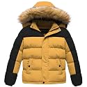 CREATMO US Boy's Water Resistant Winter Coats Warm Fleece Lined Outwear Windbreaker Ski Jacket