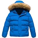 CREATMO US Boy's Water Resistant Winter Coats Warm Fleece Lined Outwear Windbreaker Ski Jacket