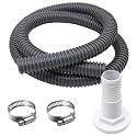 Bilge Pump Installation Kit Contains 6 FT Bilge Pump Hose 3/4 inch as well as 2 Hose Clamps and One ump Thru-Hull Fitting 3/4