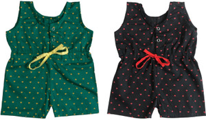 the creators polka print baby girls jumpsuit