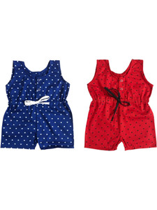 the creators polka print baby girls jumpsuit