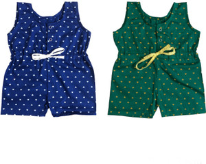 the creators polka print baby girls jumpsuit