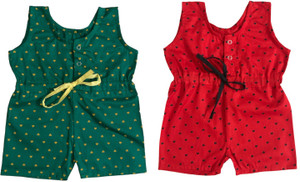 the creators polka print baby girls jumpsuit