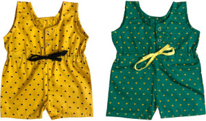 the creators polka print baby girls jumpsuit