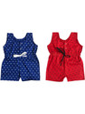 The Creators Polka Print Baby Girls Jumpsuit