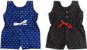 The Creators Polka Print Baby Girls Jumpsuit