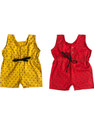 The Creators Polka Print Baby Girls Jumpsuit