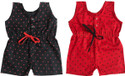 The Creators Polka Print Baby Girls Jumpsuit