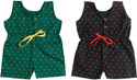 The Creators Polka Print Baby Girls Jumpsuit
