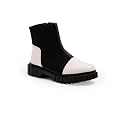 Creattoes Slip-On Zipper Boots for Women amp