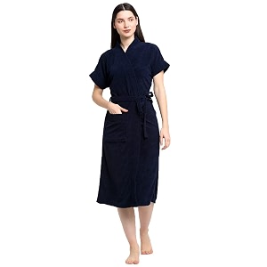 creeva everyday bathrobe for women micro terry robe  soft and easy to absorb amp dry unisex bathrobe