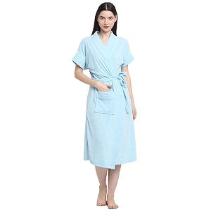 creeva everyday bathrobe for women micro terry robe  soft and easy to absorb amp dry unisex bathrobe