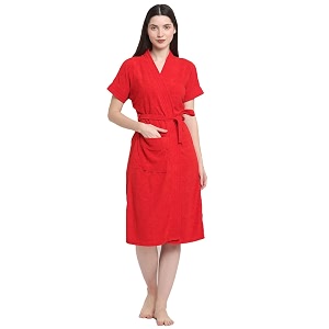 creeva everyday bathrobe for women micro terry robe  soft and easy to absorb amp dry unisex bathrobe