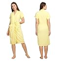 CREEVA Everyday Bathrobe for Women Micro Terry Robe | Soft and Easy to Absorb & Dry| Unisex Bathrobe