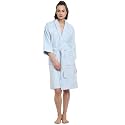 CREEVA Luxury 100 Cotton Bathrobe for Men