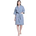 CREEVA Luxury 100 Cotton Bathrobe for Men