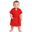 CREEVA Melodious Kids Baby Bathrobe with Front Pocket – Soft, Cozy &amp; Cute Robe for Infants