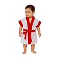 CREEVA Melodious Kids Baby Bathrobe with Front Pocket – Soft, Cozy &amp; Cute Robe for Infants