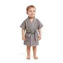 CREEVA Melodious Kids Baby Bathrobe with Front Pocket – Soft, Cozy &amp; Cute Robe for Infants