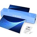 Crenova Laminator Machine with 10 Laminating Sheets, A4 Laminating Machine