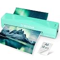 Crenova Laminator Machine with 10 Laminating Sheets, A4 Laminating Machine