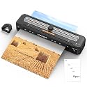 Crenova Laminator Machine with 12 Laminating Sheets, A3 Laminating Machine