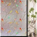 CREON Privacy Window Film Bird Frosted 12