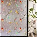 CREON Privacy Window Film Bird Frosted 24