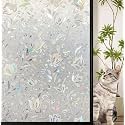 CREON Privacy Window Film Glass Flower Frosted