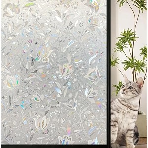 CREON Window Film Decorative Leaves Pattern 24