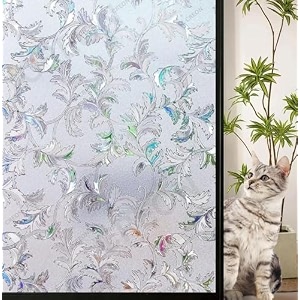 CREON Window Film Decorative Leaves Pattern 24