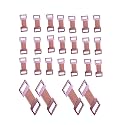 CREPE BANDAGE BROWN CLIPS 20