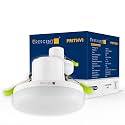 Crescent Prithvi CRC140 12W Round LED Junction Box Light | Dual Color (Cool White 6000K + Blue) | Slim Recessed Ceiling Panel | Easy Spring Clip Installation | Indoor Lighting