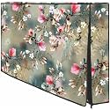 CRESSET 50 Inch Smart LED TV Cover PVC Waterproof and Dustproof Printed With Transparent Polythene Layer Compatible for Sony, Mi, Kodak and Samsang Smart LED TV - LED_50-Gry-PnFL_P01