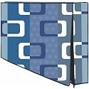 CRESSET 50 Inch Smart LED TV Cover PVC Waterproof and Dustproof Printed With Transparent Polythene Layer Compatible for Sony, Mi, Kodak and Samsang Smart LED TV - LED_50-Blue-Box_P01