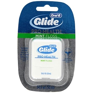 crest glide mint dental floss -- 547 yards