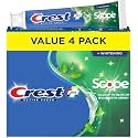 Crest + Scope, Active Fresh, Teeth Whitening Toothpaste for Adults, 5.5oz, Bad Breath Treatment, Breath Freshner, for Sensitive Teeth, Deep Stain Remover, Travel Size Toiletries (Pack of 24)
