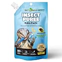 Crested Gecko Food Insect Puree, Dubia Paste Reptile Food Made with Fresh Insects Gecko Food Complete Diet 2.82oz
