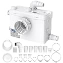 CrestWave 1500W Macerator Pump with 4 Inlets 2 Outlets Ultra Quiet