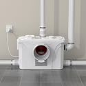 CrestWave 900W Macerator Pump, Automatic Sink Pump Anti-Clog Design
