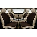 Creta 2020 Seat Cover Set in Brown – Four-Piece Design for Creta 2020 Seats, covers front, rear &amp; side bolsters. Durable, tear-resistant fabric with reinforced stitching, tailored fit, easy install &amp;
