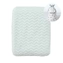 CREVENT 30''X40'' Soft Cozy Warm Baby Blankets for Boys Girls Solid Color - All Season Use - Newborn Essentials (Wave Avocado Green)
