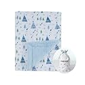 CREVENT 30''X40'' Cute Cozy Fluffy Warm Baby Blanket for Girls Boys Infants Toddlers' Bedding/Crib/Cot/Stroller, Baby Shower Birthday Newborn's Gift - Christmas Tree