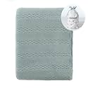 CREVENT 30''X40'' Lightweight Cozy Fluffy Warm Baby Blanket for Girls Boys Infants Toddlers' Bedding Crib Cot Stroller, Baby Shower Birthday Newborn's Gift - Light Grey