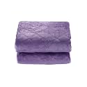 CREVENT Super Soft and Cozy Lightweight Fleece Baby Blankets for Boys and Girls/Kids/Infant/Newborns All Seasons(30"X40" Purple)