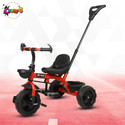 CREW4 Tricycles and Cycles for Kids Cycle for Baby with Parental Control for kids. RED Tricycle (Red)
