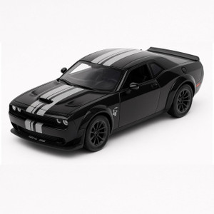 crezor toys 132 scale dodge challenger alloy metal body die-cast toy