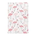 Crib Sheets for Boys Girl Flamingo Heart Breathable Mini Crib Mattress Sheets Fitted,Toddler Baby Sheets for Crib Mattress 39 * 27 * 5In White
