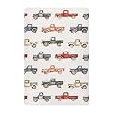 Crib Sheets for Boys girlVintage Trucks Jeeps mini Nursery Sheets,Breathable Baby Cribs Sheet,Soft Toddler Mattress Fitted,Neutral Baby Sheet for Crib 52 * 28 * 9In