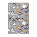 Crib Sheets for Boys Halloween Pattern Toddler Baby Girl Sheets for Crib,Neutral Mini Crib Nursery Mattress Sheets Fitted,Crib Mattress Soft &amp; Breathable 52 * 28 * 9In